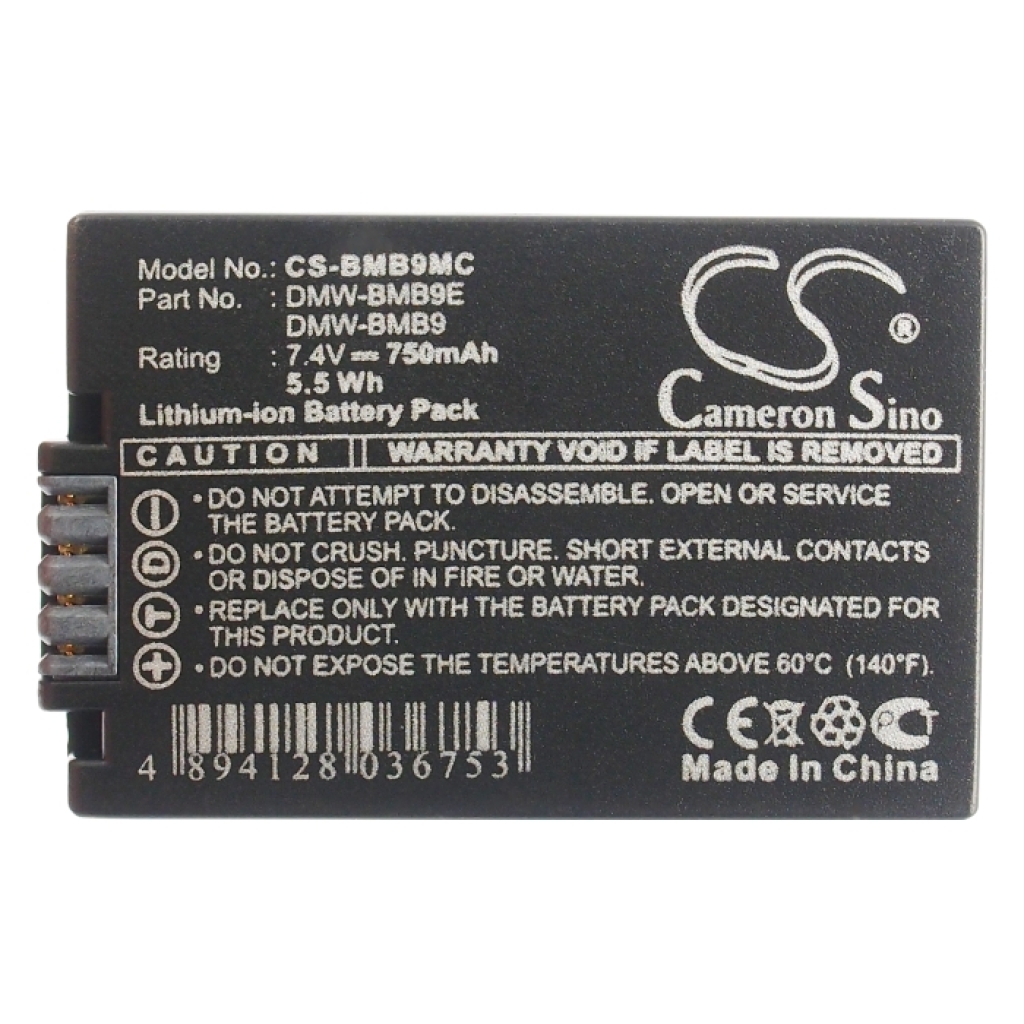 Batterier Ersätter __Lumix DMC-FZ48