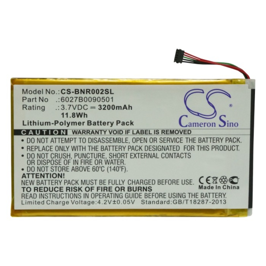 Ebook, eReader Battery Barnes 