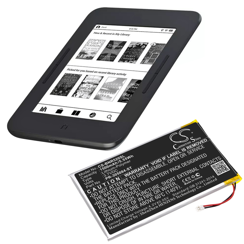 Ebook, eReader Battery Barnes