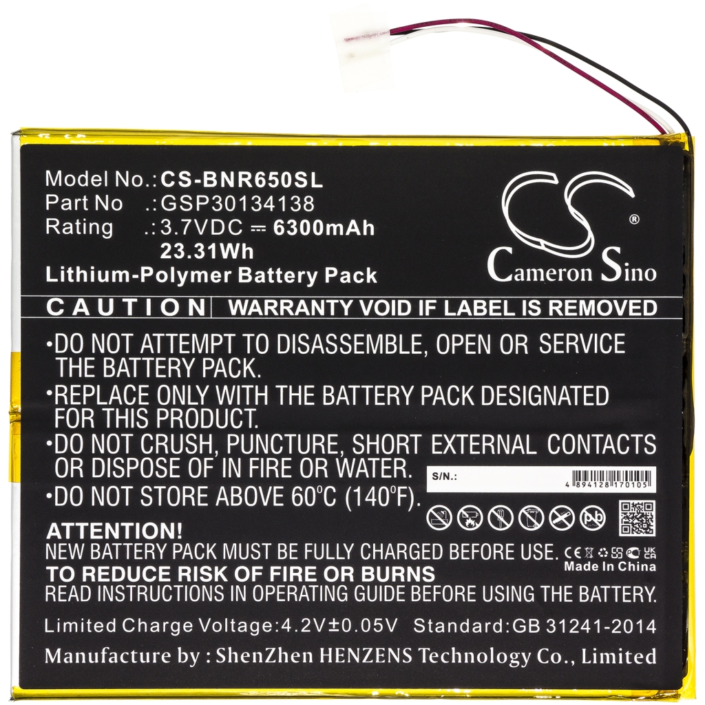 Battery Replaces GSP30134138