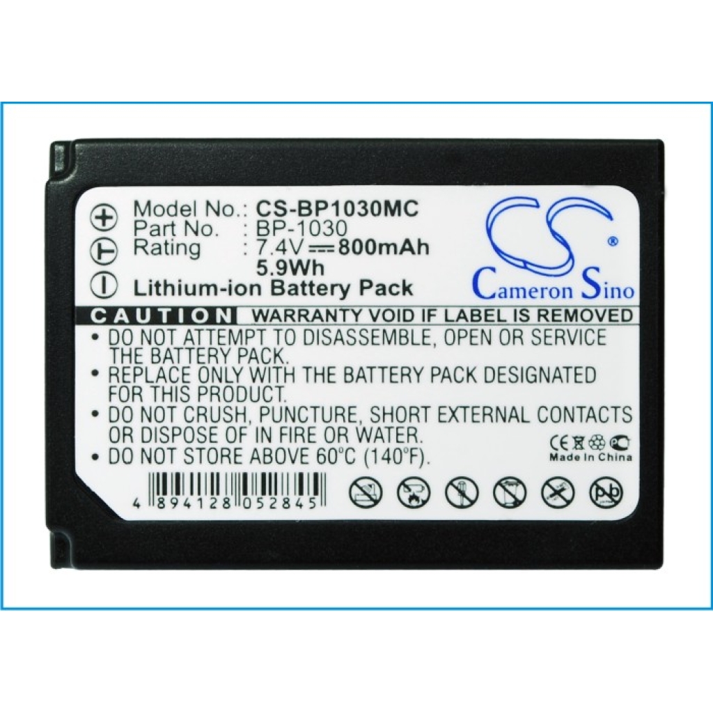 Kamerabatterier Samsung CS-BP1030MC