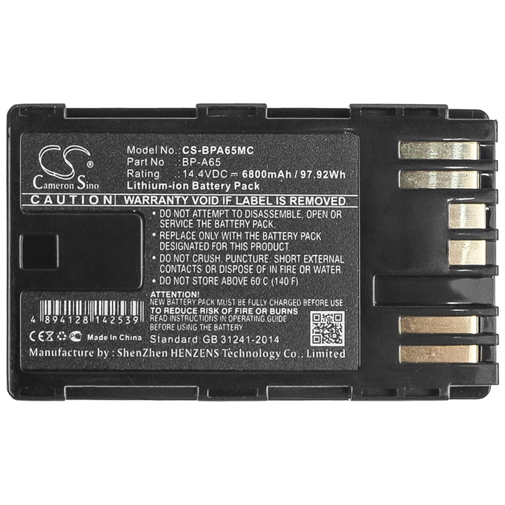 Batterier Ersätter BP-A65