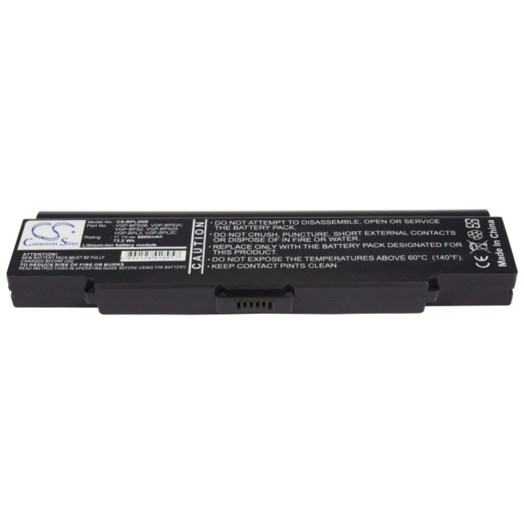 Notebook battery Sony VAIO VGN-FS53B