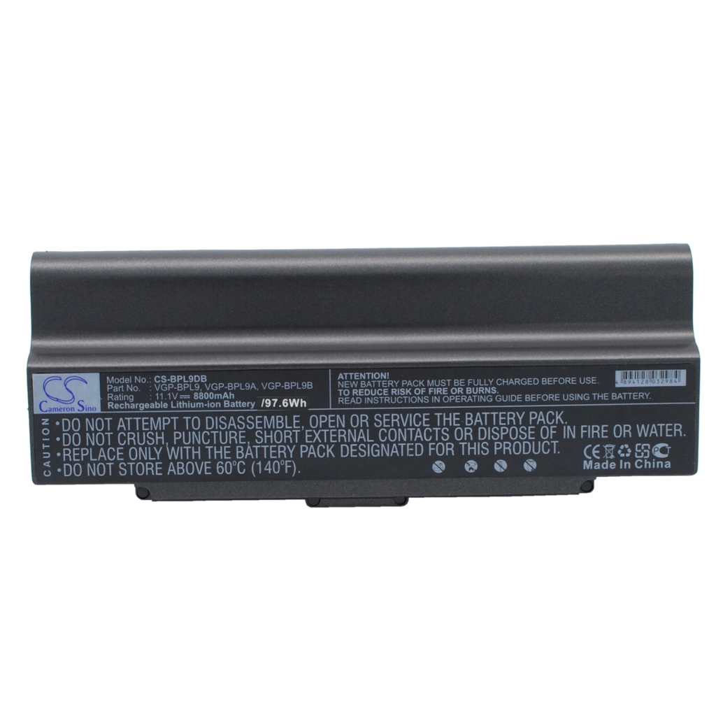 Notebook battery Sony VAIO VGN-CR290EAL