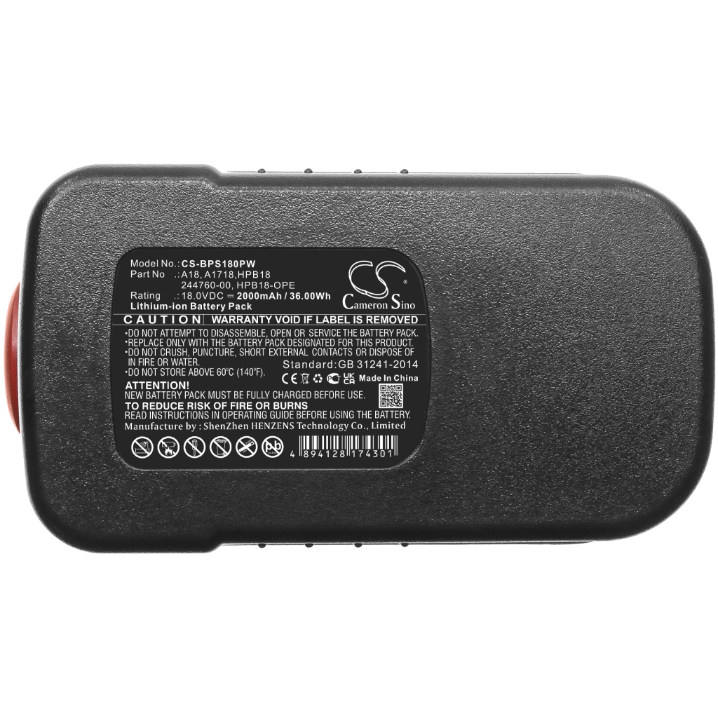 Battery Replaces 244760-00