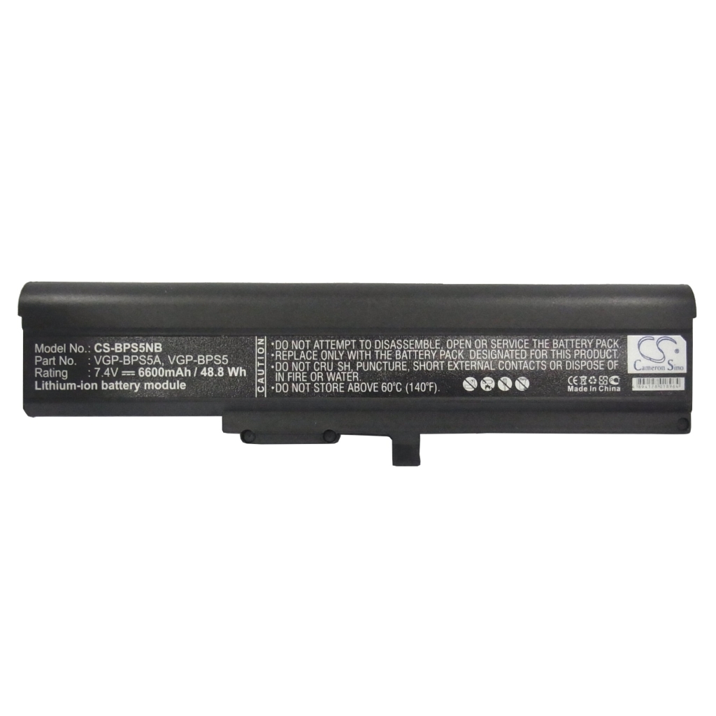 Battery Replaces VGP-BPS5