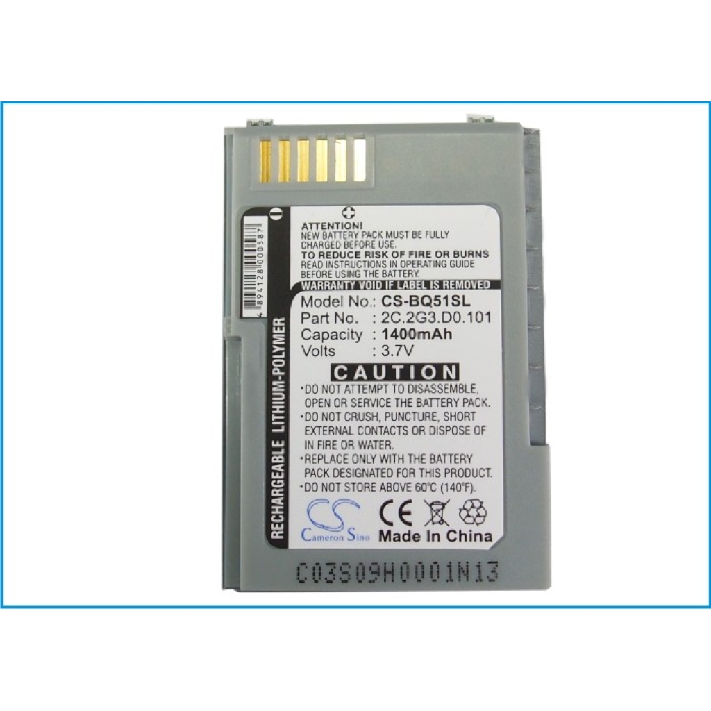 Battery Replaces 2C.2G3.D0.101