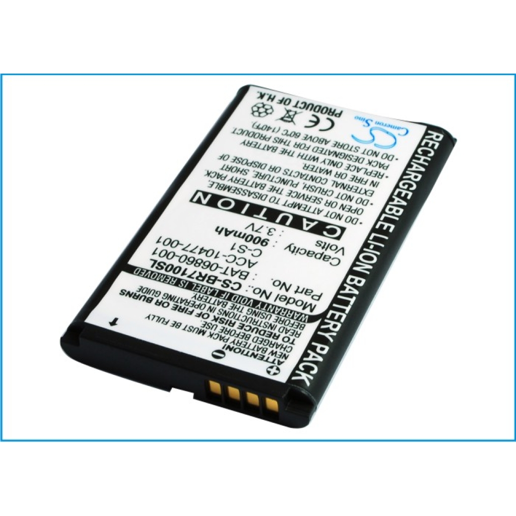 Batterier till mobiltelefoner Blackberry CS-BR7100SL