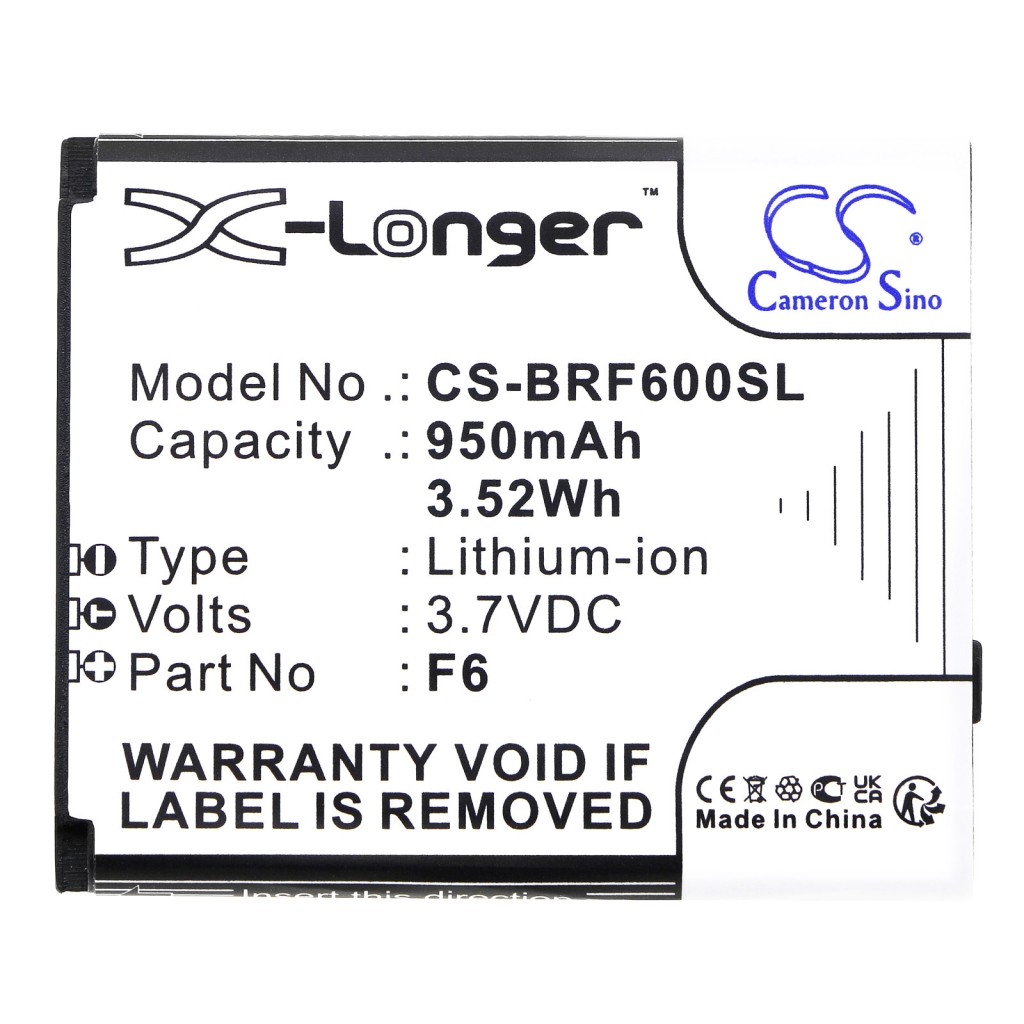 Batterier till mobiltelefoner Brondi CS-BRF600SL