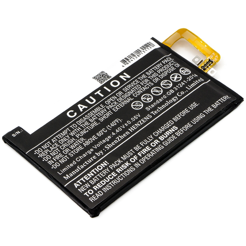 Batterier till mobiltelefoner Blackberry CS-BRK100SL