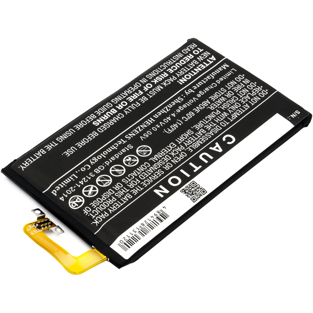 Batterier till mobiltelefoner Blackberry CS-BRK100SL