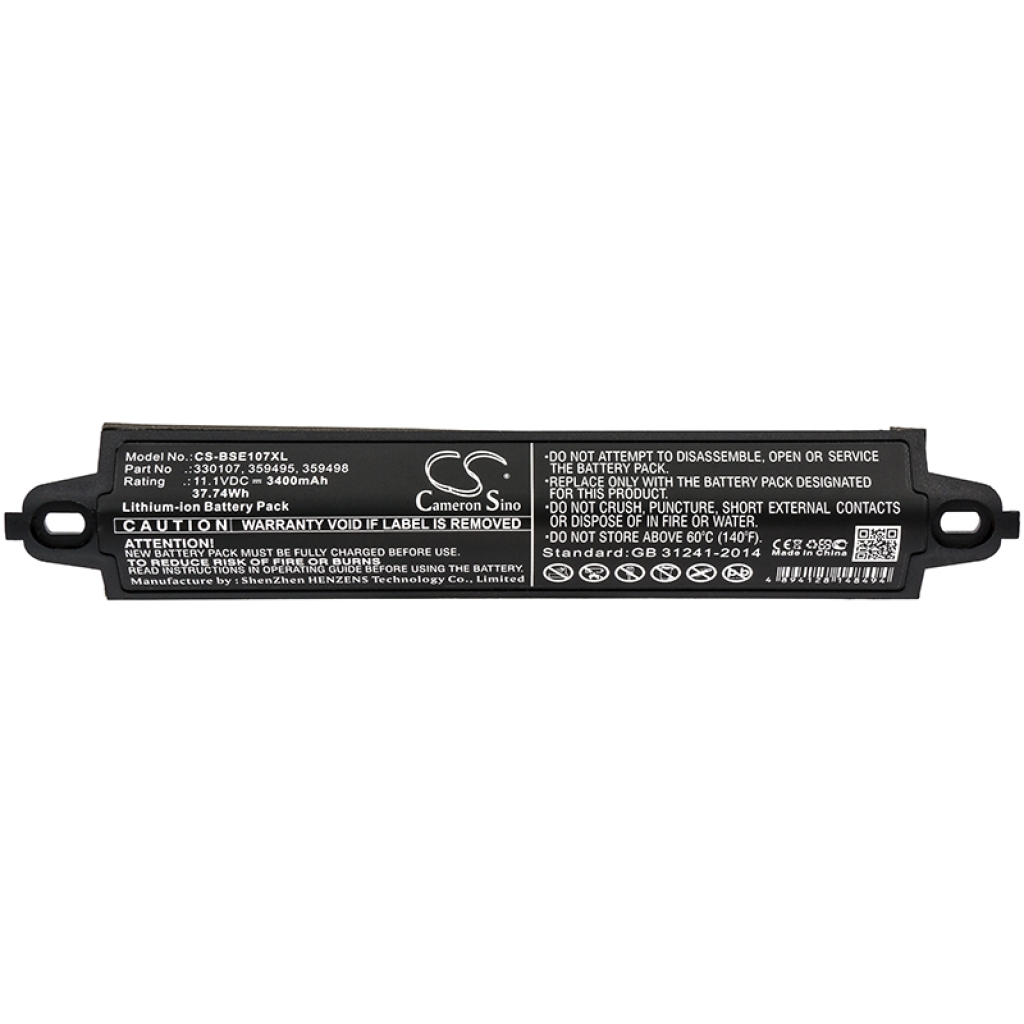 Batterier till högtalare Bose CS-BSE107XL