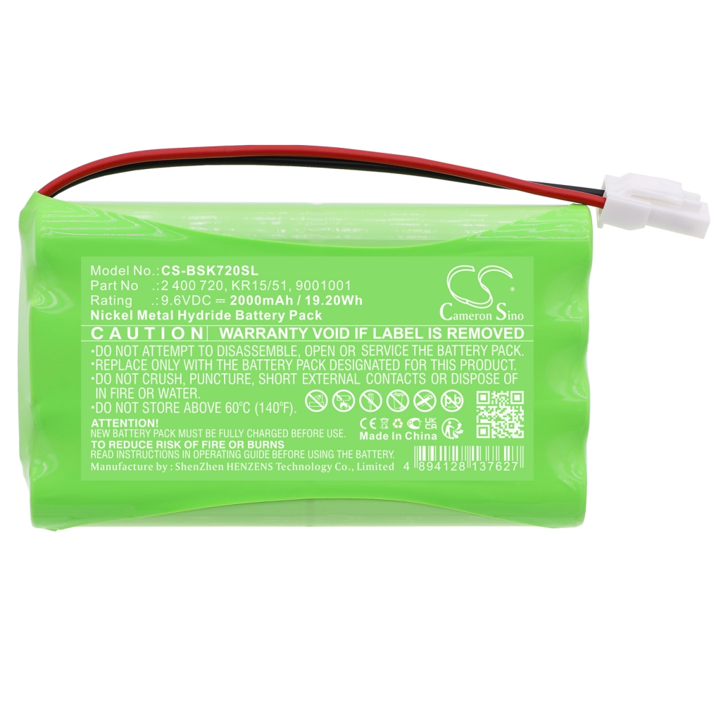 Battery Replaces 2 400 720