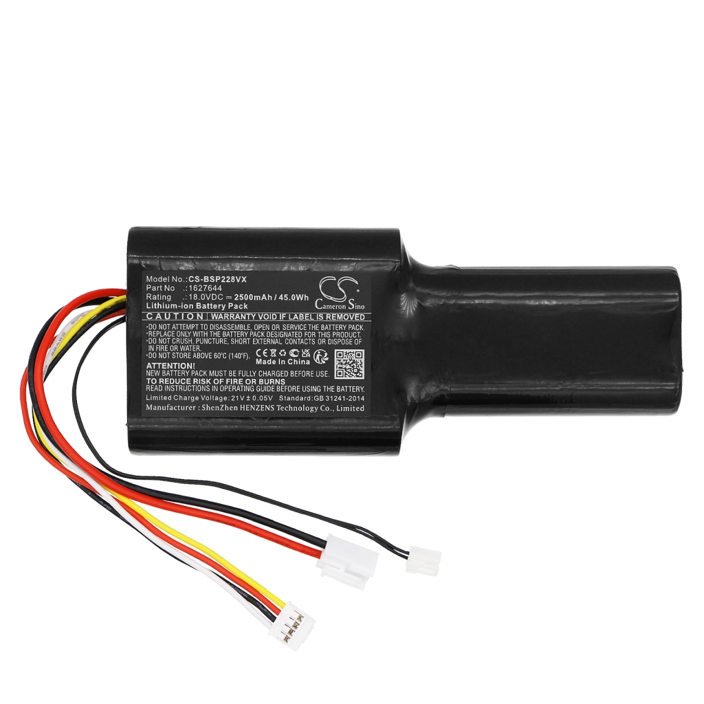 Battery Replaces 1627240 CBAK2.5