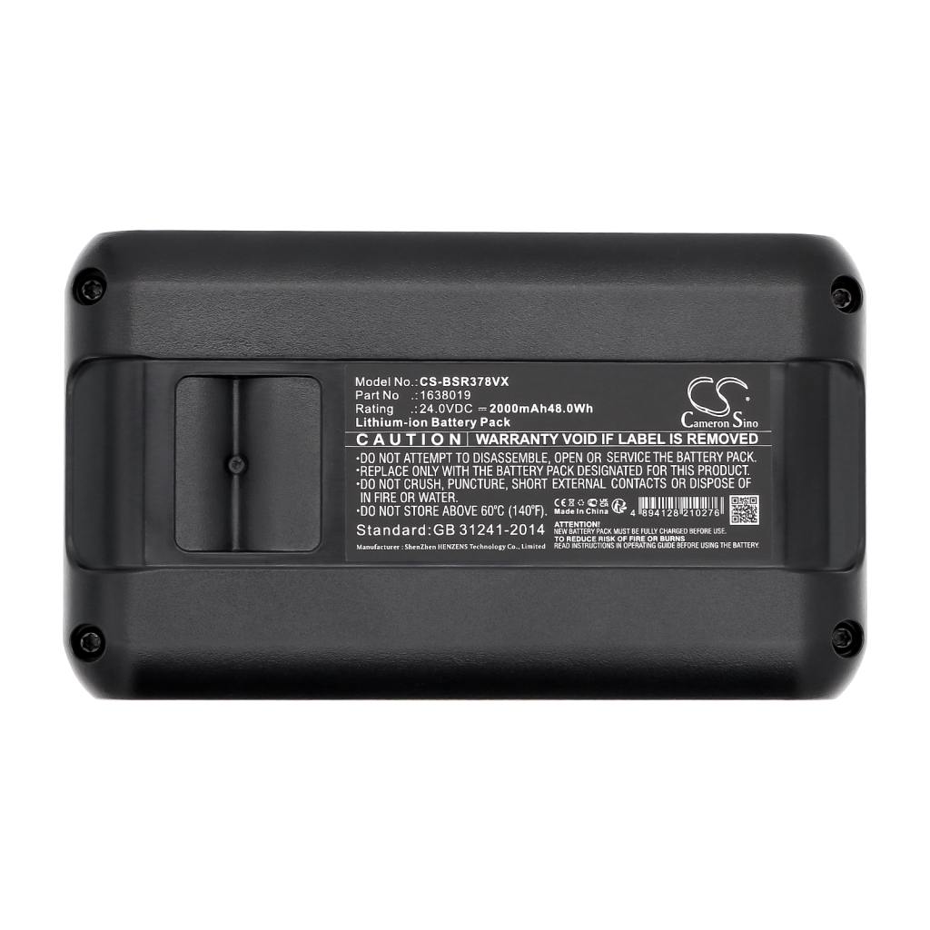 Batterier till dammsugare Bissell CS-BSR378VX