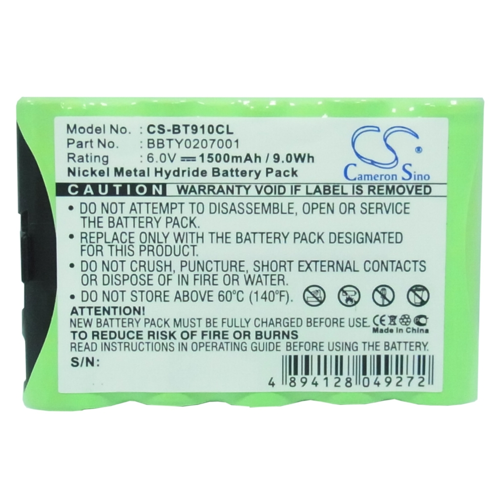 Battery Replaces BBTY0207001