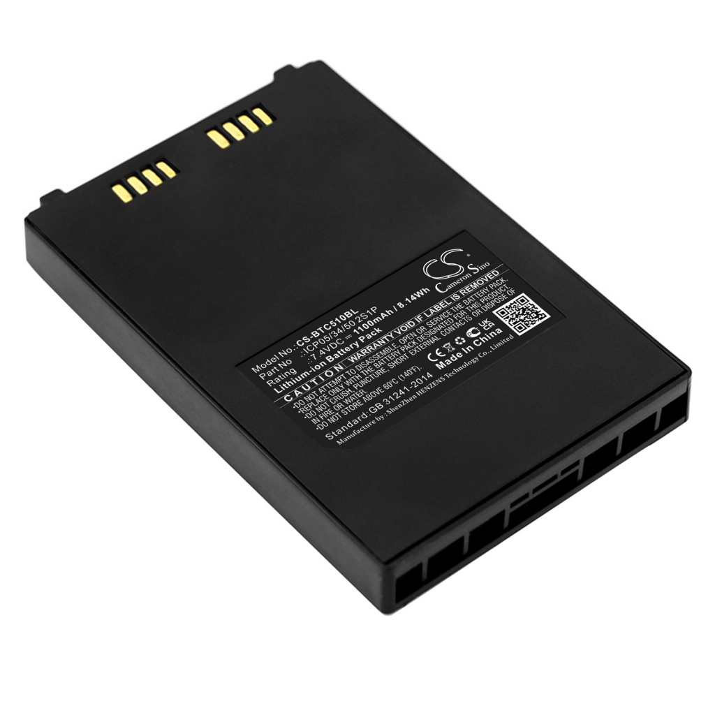 Batterier Batterier för betalningsterminaler CS-BTC510BL