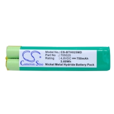 Compatible battery replacement for Brandtech 705025,AR-BA,BT705025,RA 17003233