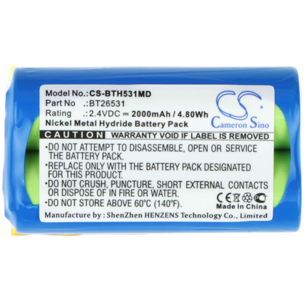 Batterier för medicintekniska produkter Brandtech CS-BTH531MD