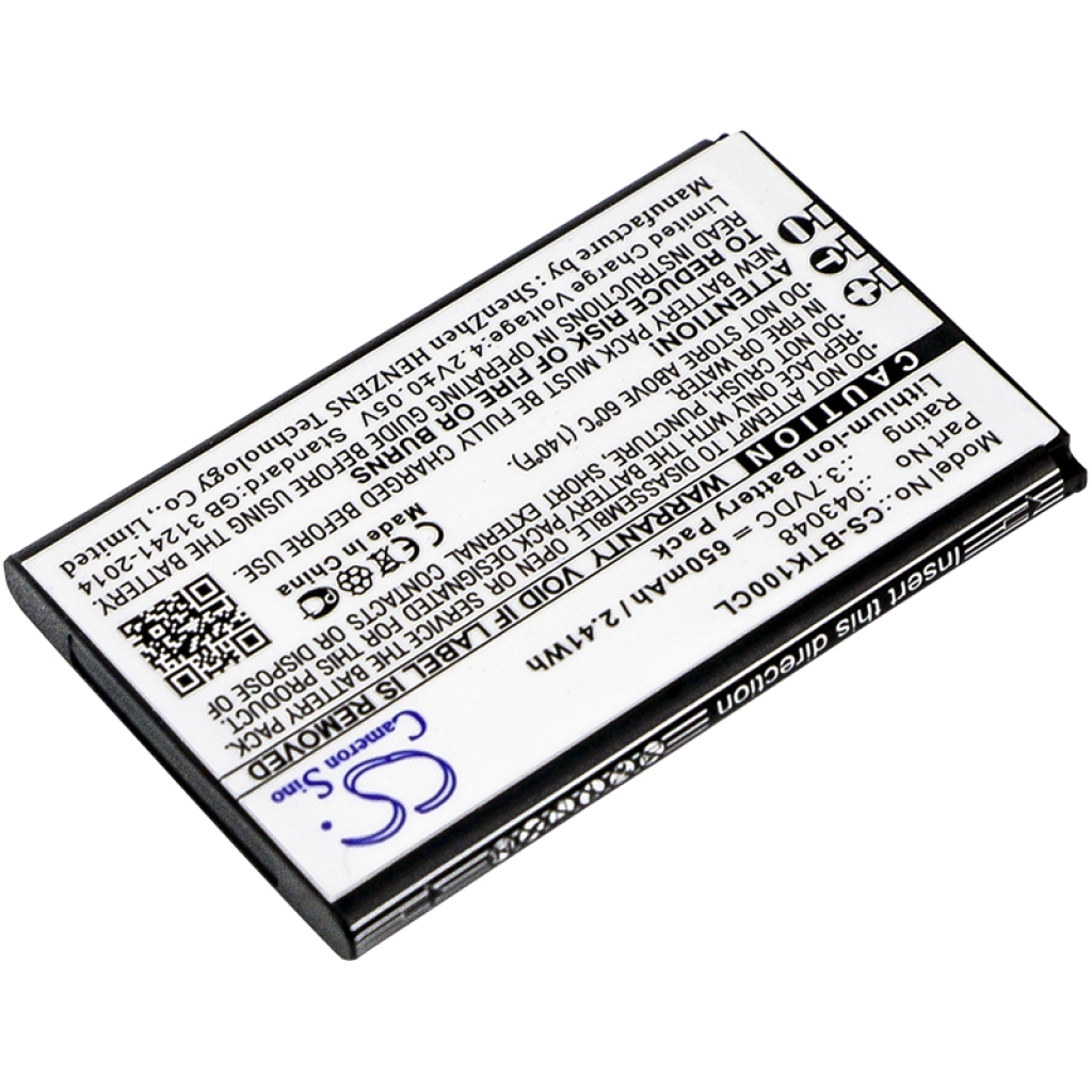 Batterier till trådlösa telefoner Bt CS-BTK100CL