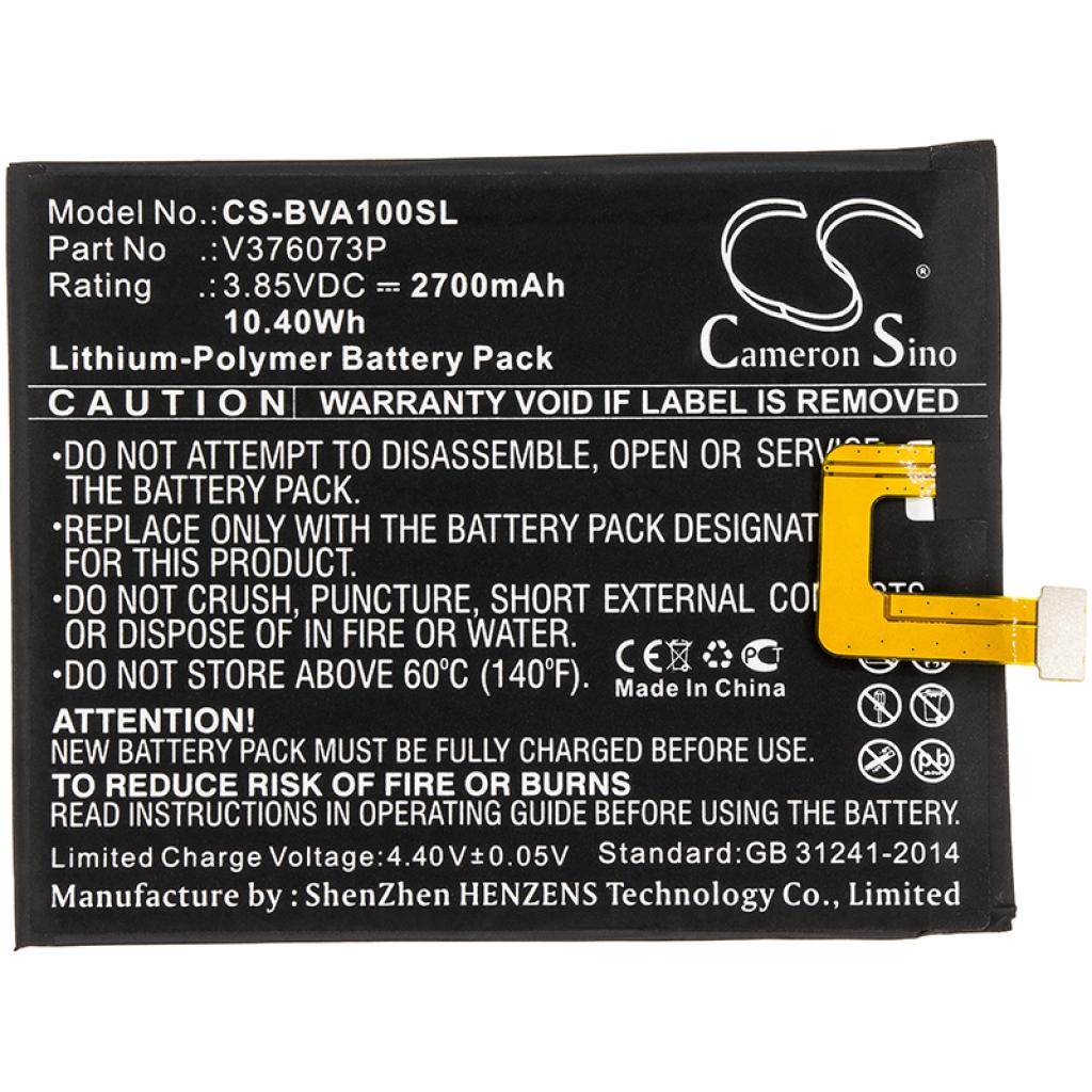 Batterier till mobiltelefoner Blackview CS-BVA100SL