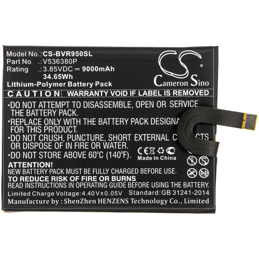 Battery Replaces V536380P