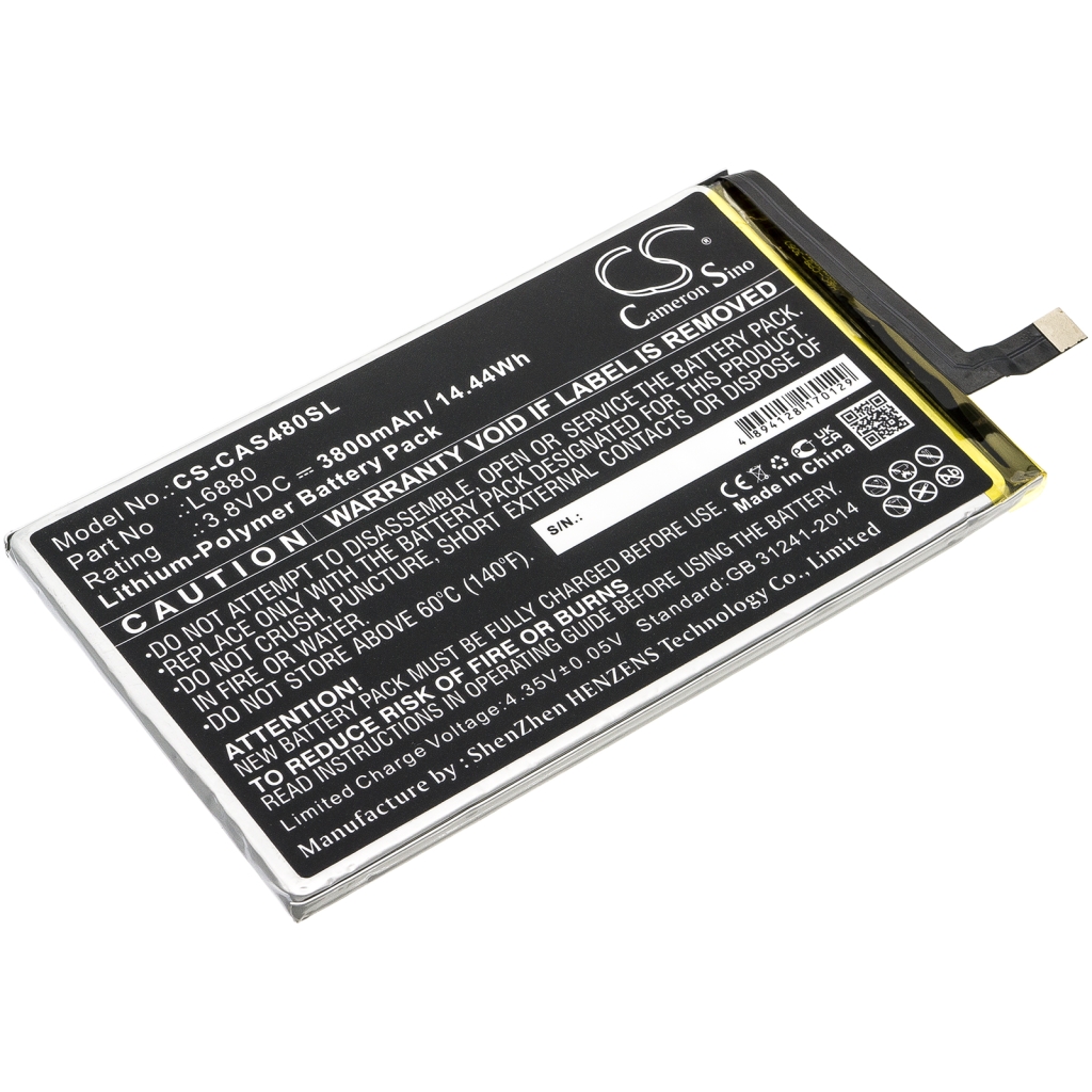 Compatible battery replacement for Sprint L6880