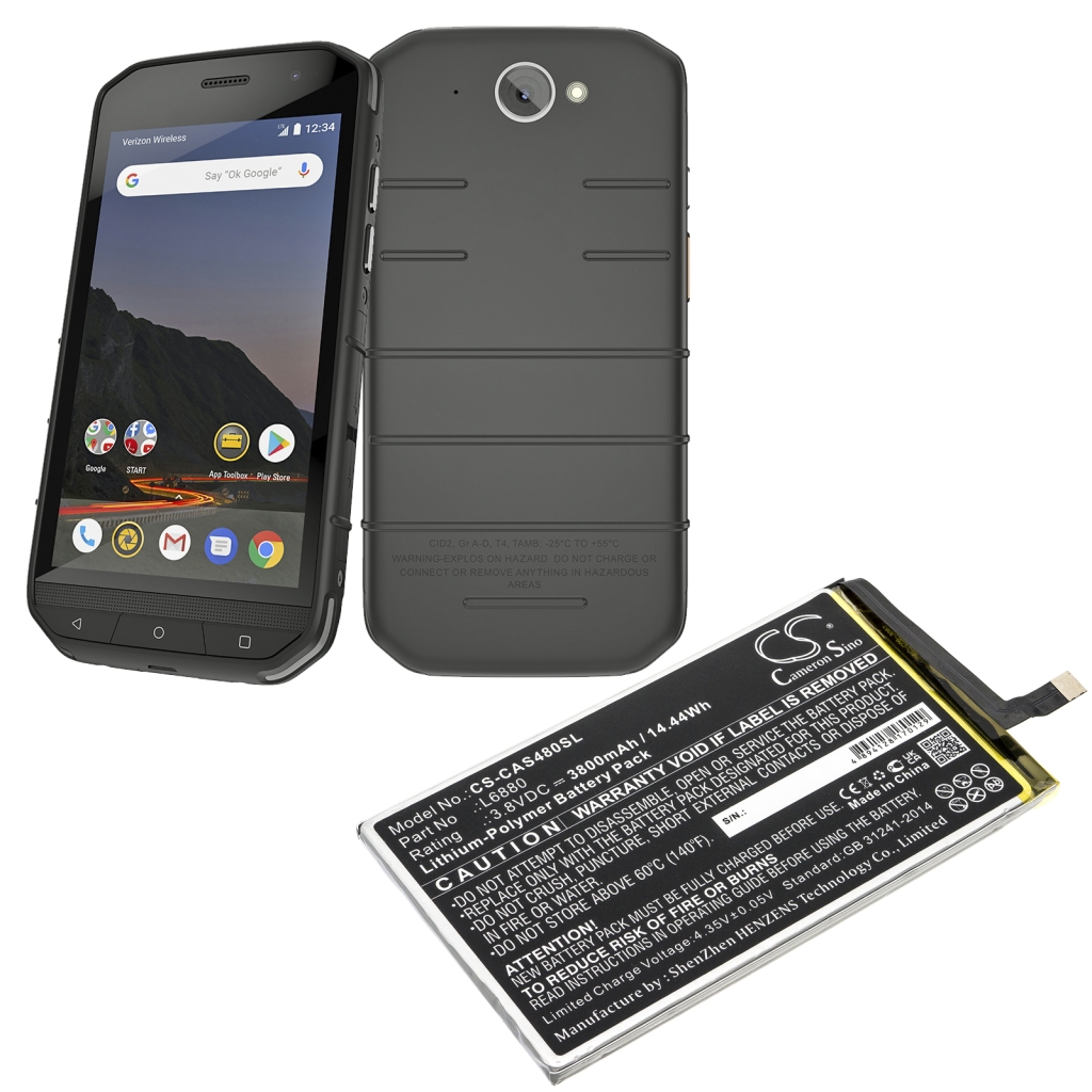 Compatible battery replacement for Sprint L6880