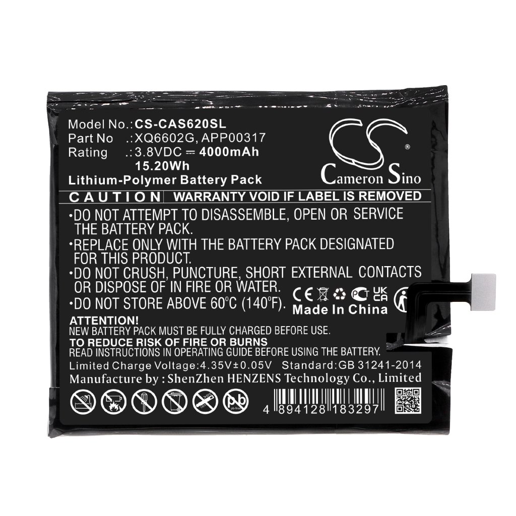Batterier till mobiltelefoner CAT CS-CAS620SL