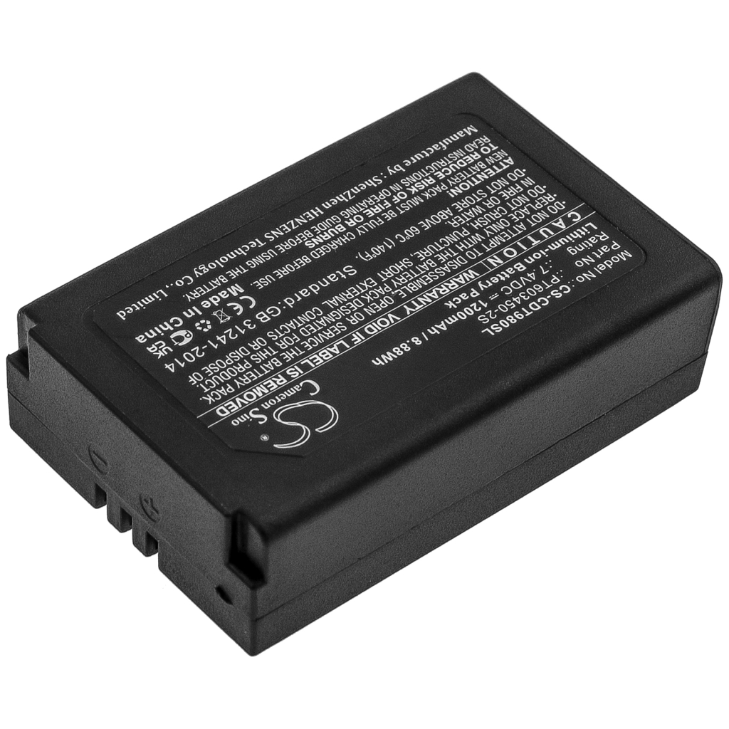 Batterier Ersätter DT-9880M