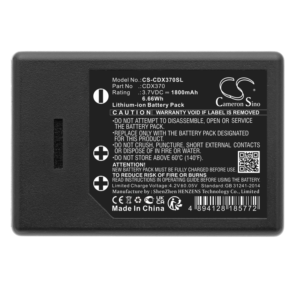 Battery Replaces CDX370