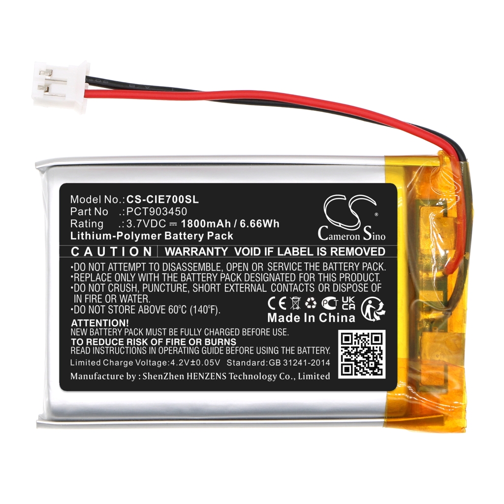 Batterier Ersätter PCT903450