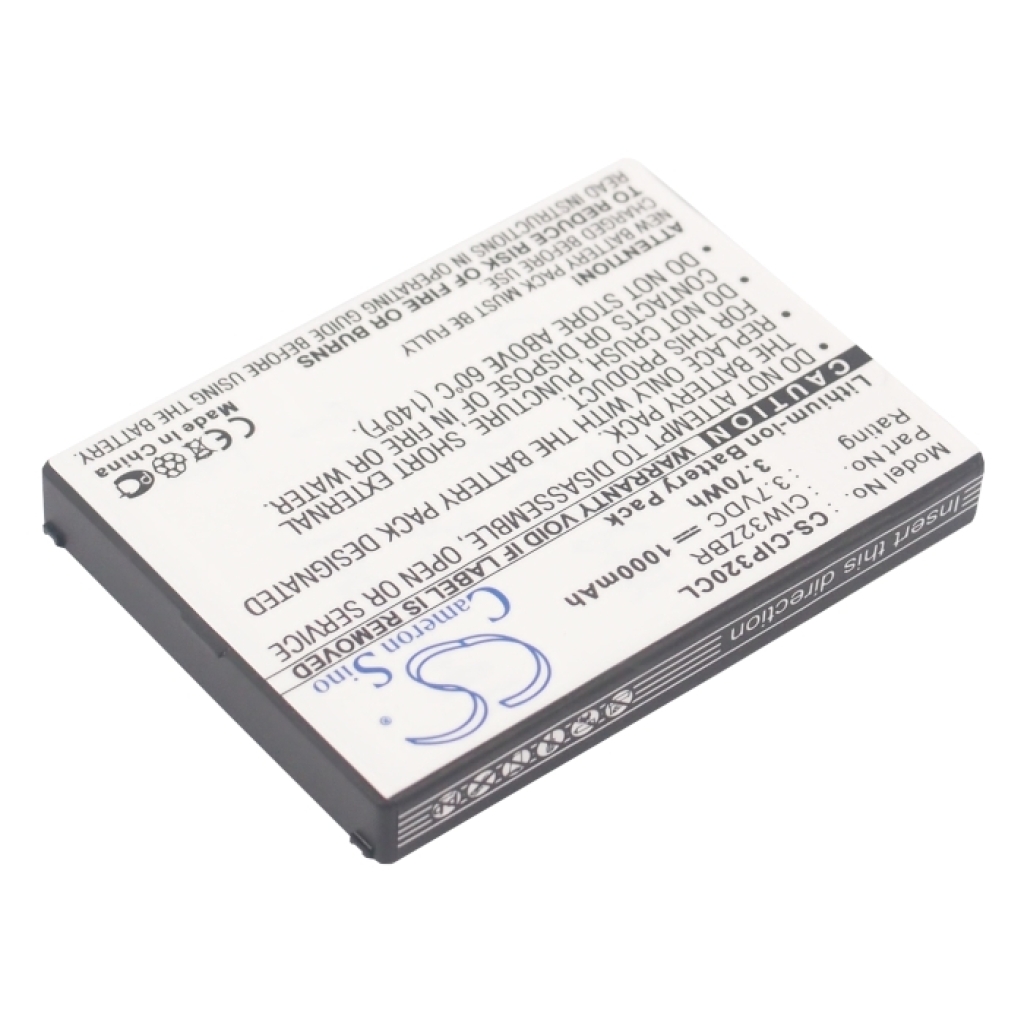 Compatible battery replacement for Cisco CIW32ZBR