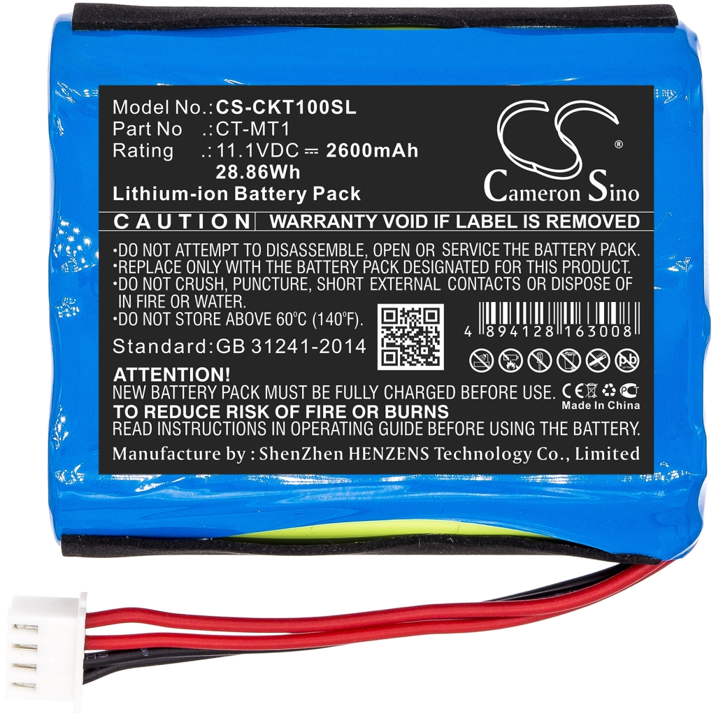 Batterier för verktyg Clarke-tech CS-CKT100SL