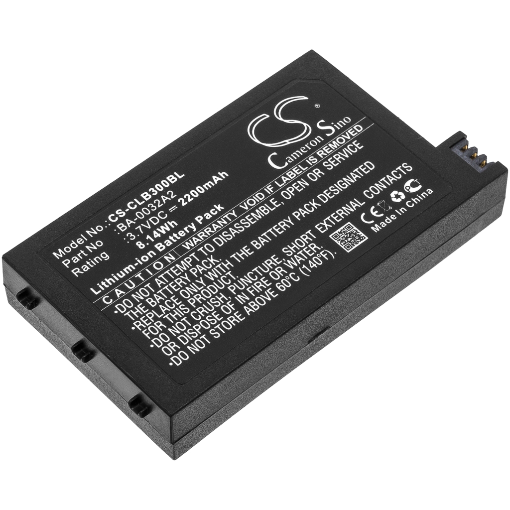 Batterier för skanner Cipherlab CS-CLB300BL