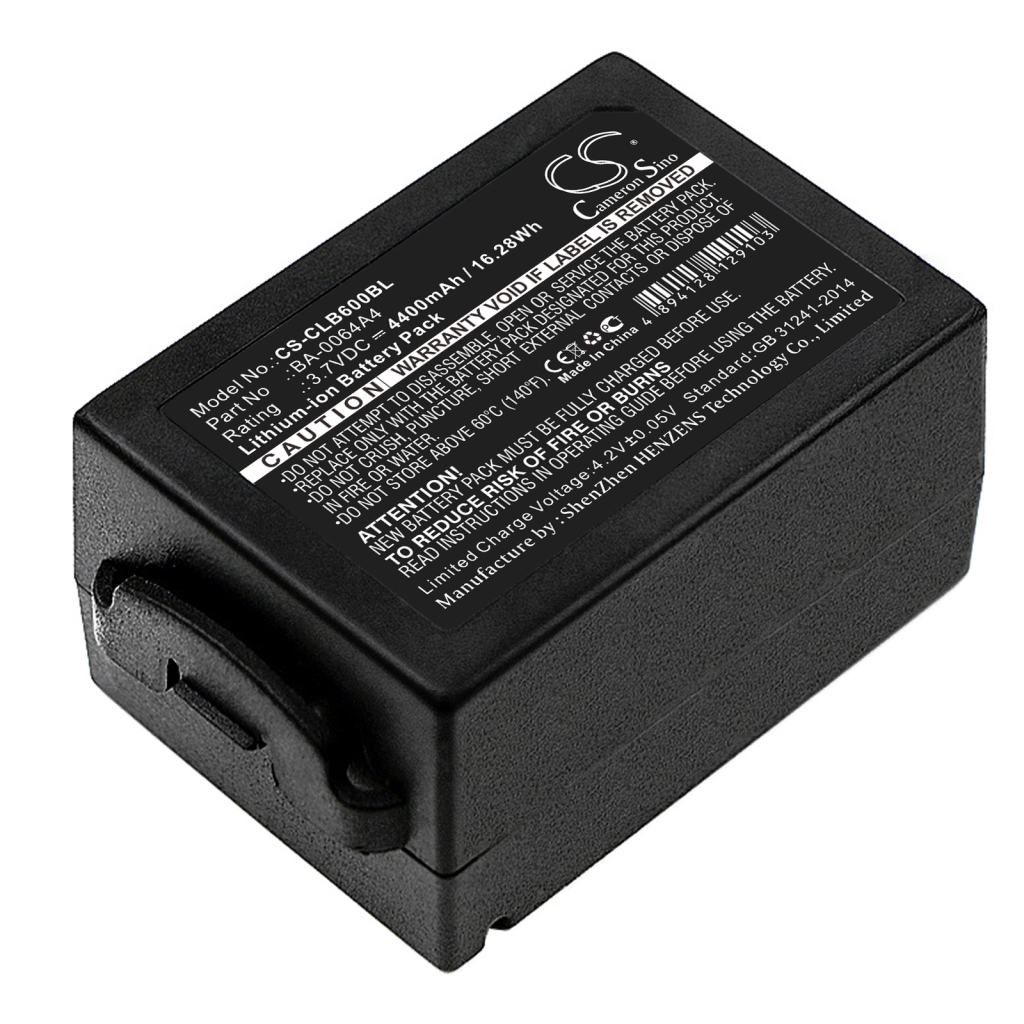 Batterier för skanner Cipherlab CS-CLB600BL