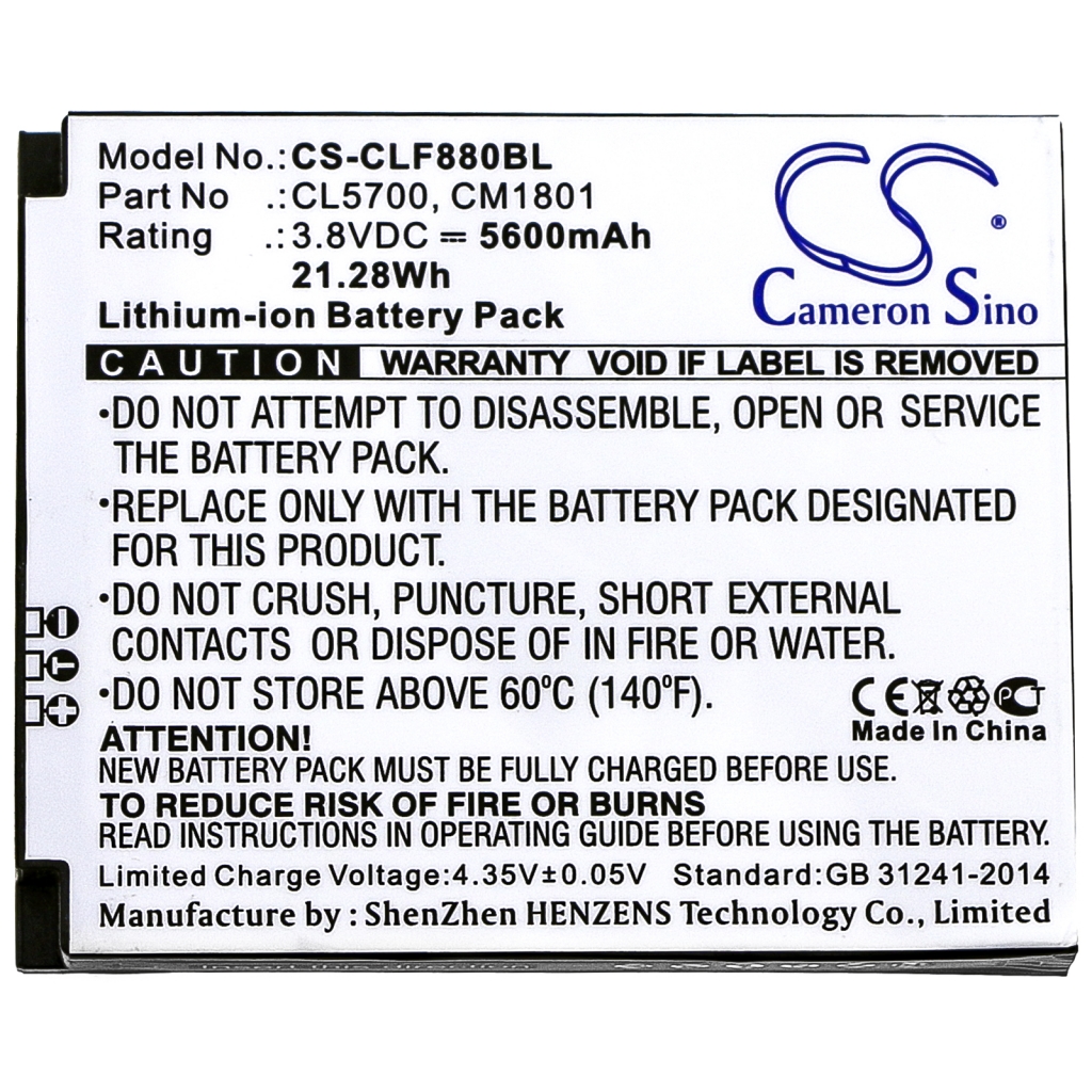 Batterier Ersätter CL5700
