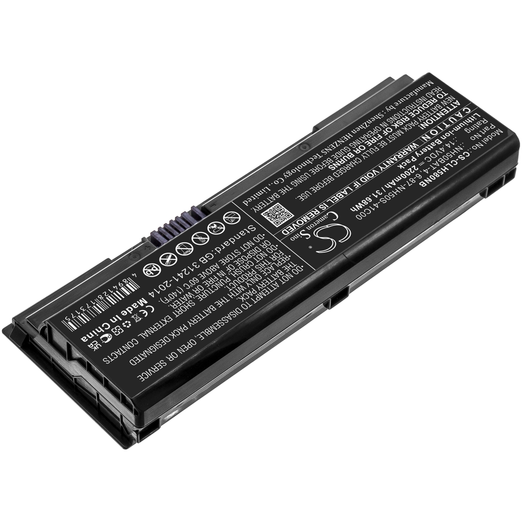 Batterier till bärbara datorer Aorus CS-CLH580NB