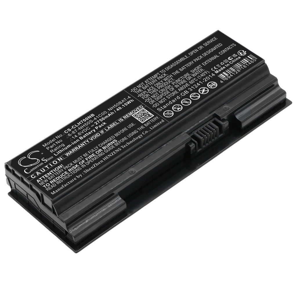 Notebook battery Sager NP6855(NH58RAQ)