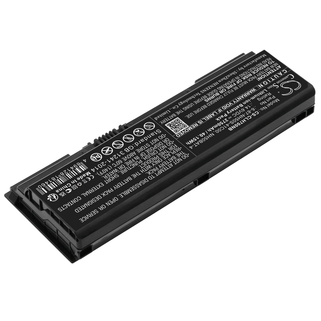 Batterier till bärbara datorer Sager CS-CLH700NB