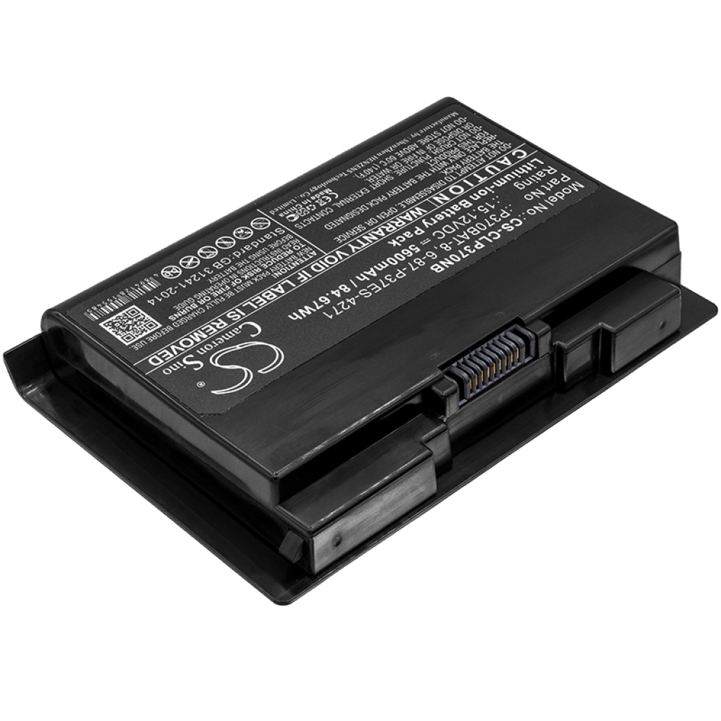 Batterier Ersätter XMG P722 Pro
