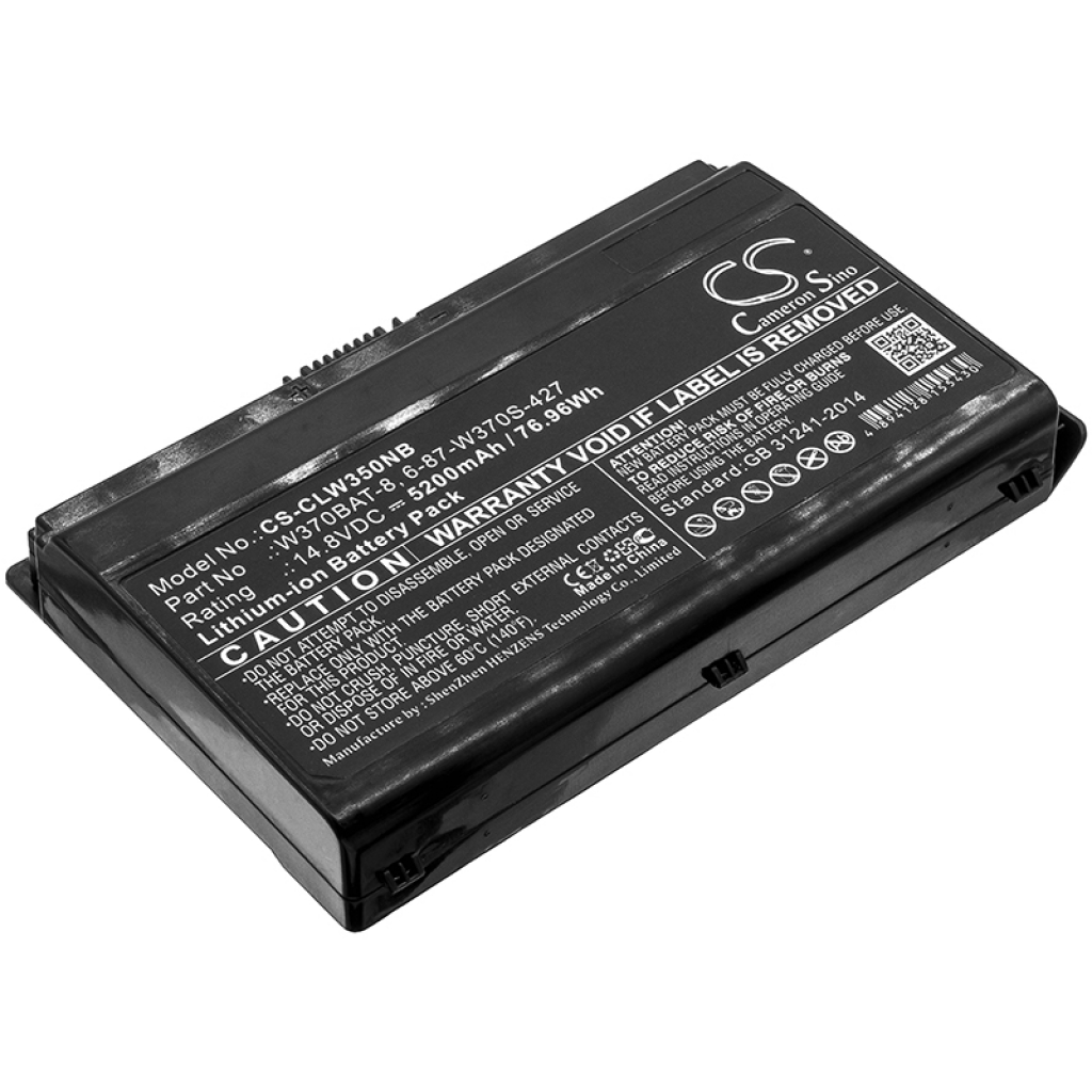 Batterier Ersätter XMG A704-7IM