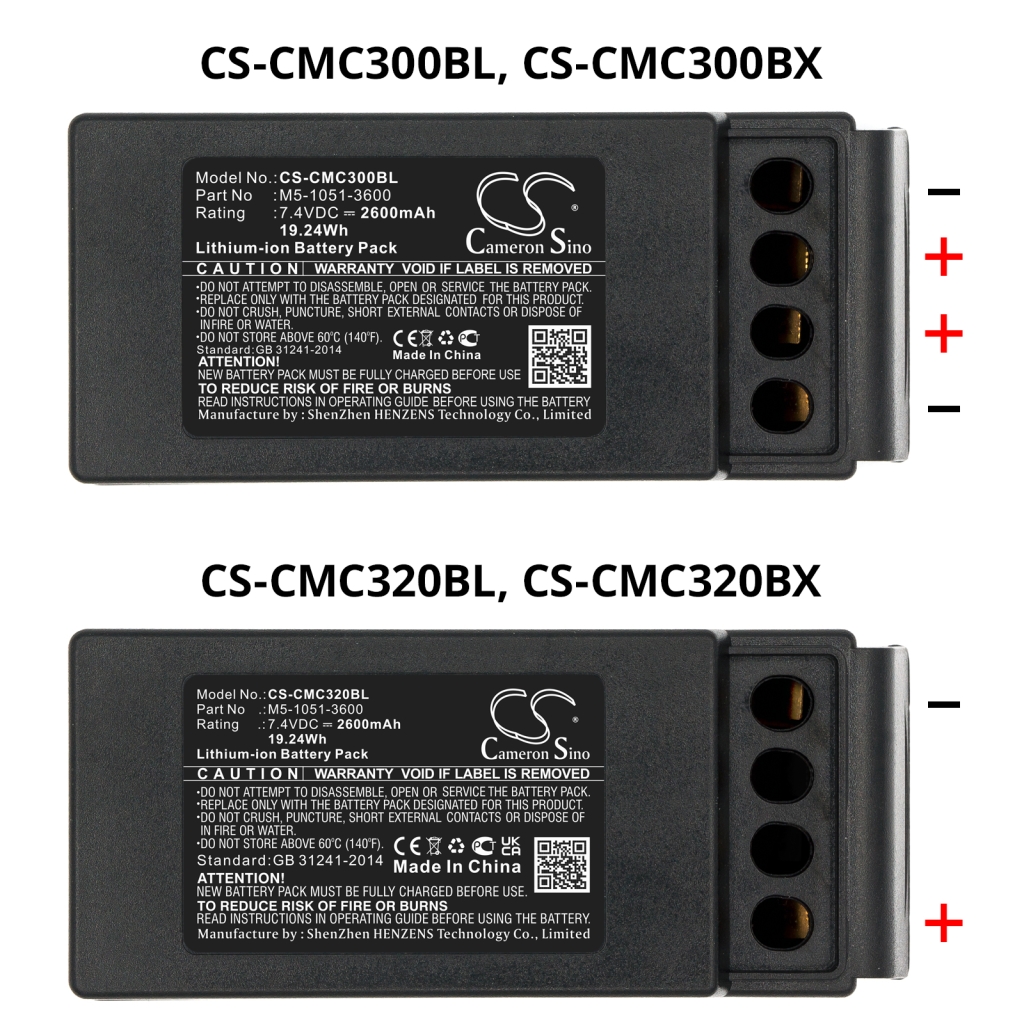 Batterier för verktyg Cavotec CS-CMC300BX
