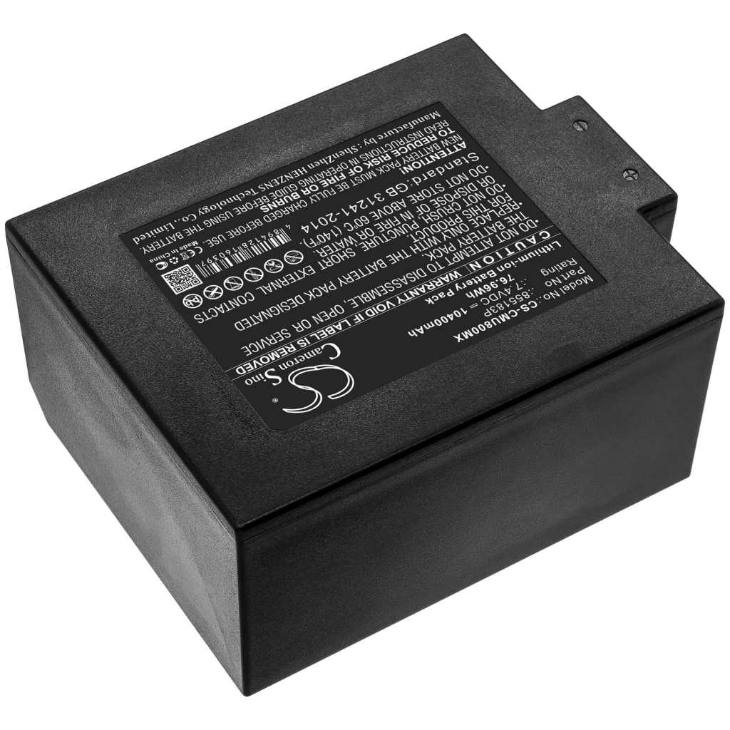 Batterier för medicintekniska produkter Trismed CS-CMU800MX