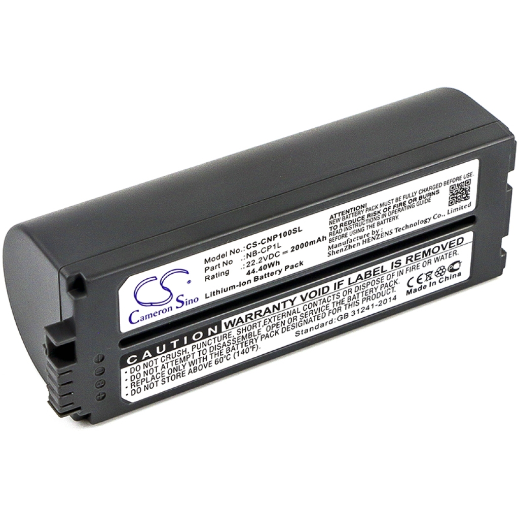 Batterier Batterier för skrivare CS-CNP100SL
