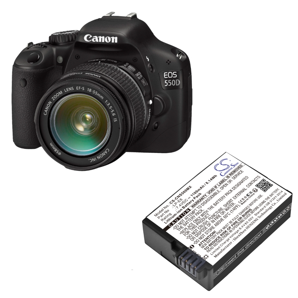 Camera Battery Canon EOS Rebel T3i