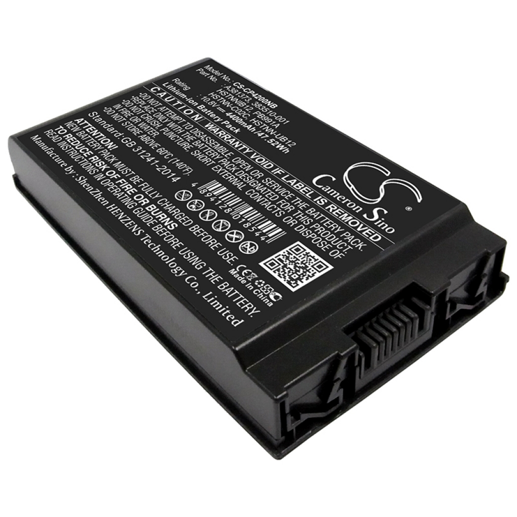 Batterier Ersätter Business Notebook TC4200