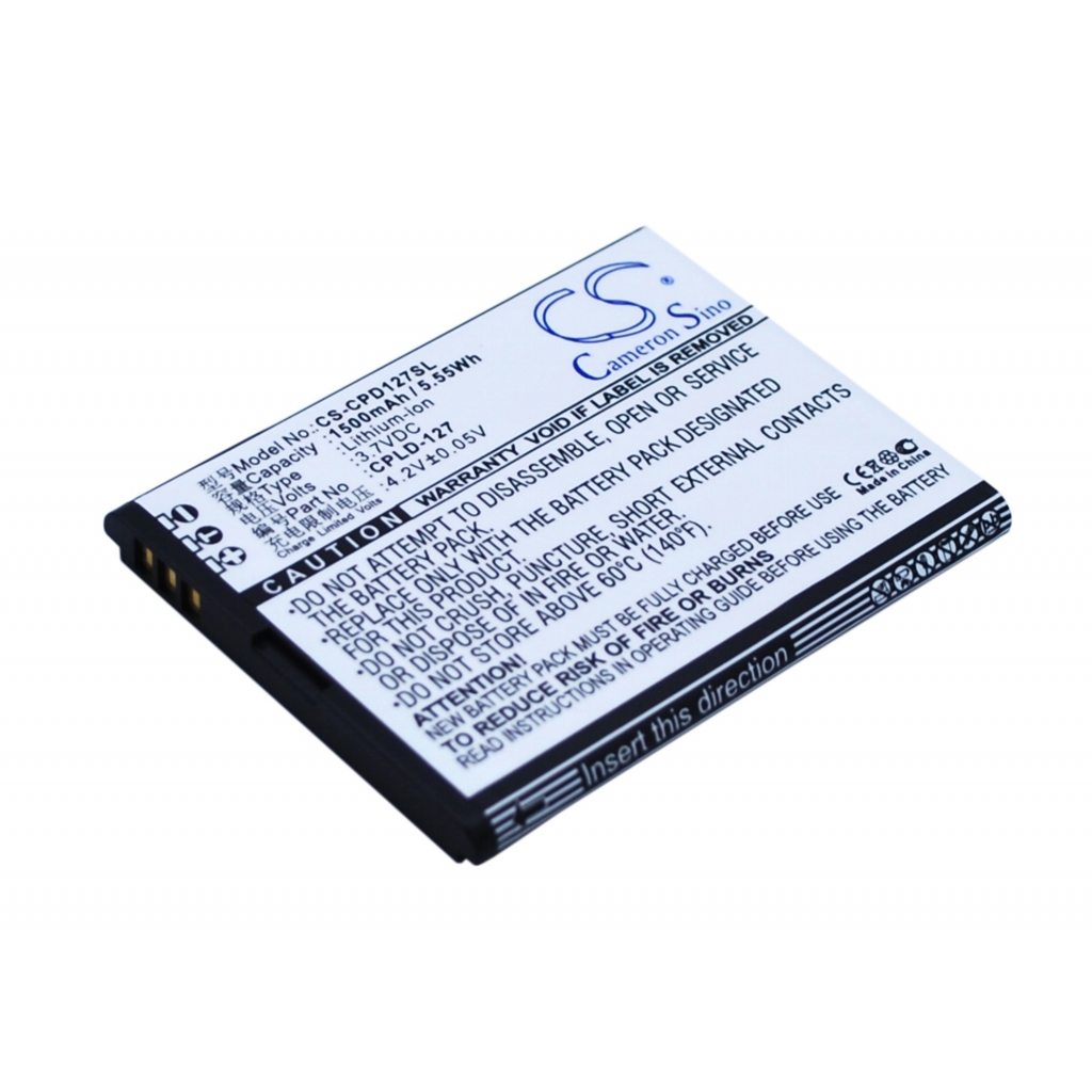 Batterier till mobiltelefoner Coolpad CS-CPD127SL