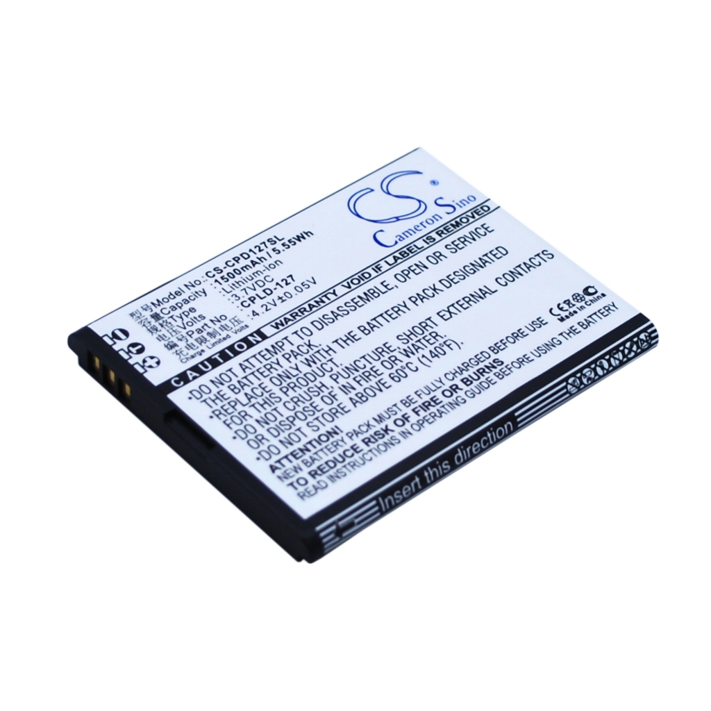 Batterier till mobiltelefoner Coolpad CS-CPD127SL