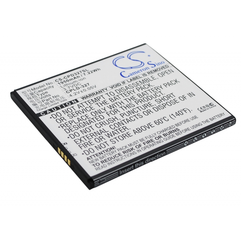 Batterier till mobiltelefoner Coolpad CS-CPD327SL